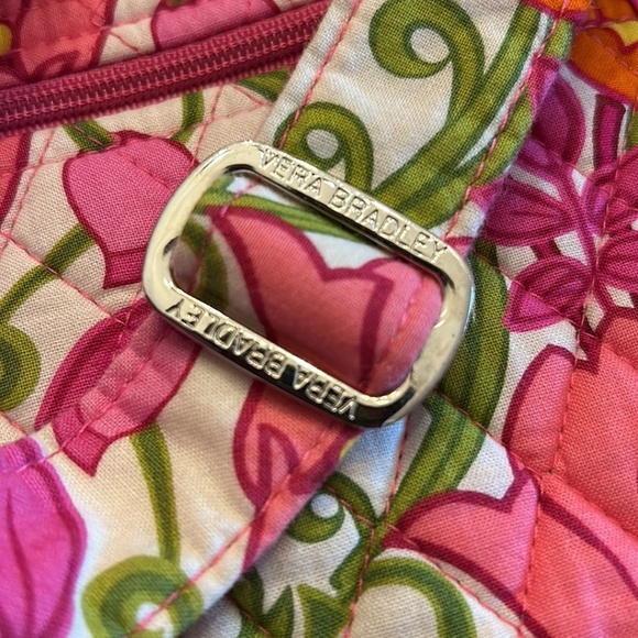 Vera Bradley Spring Floral Quilted Crossbody Bag - Picture 11 of 12